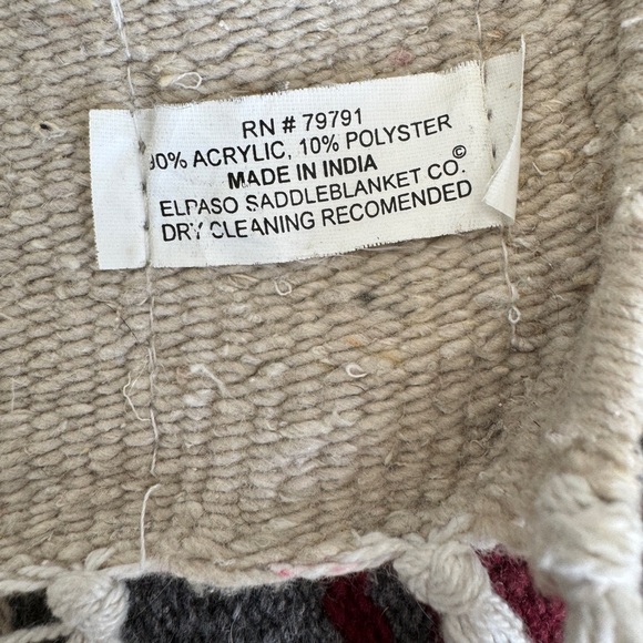 El Paso Saddle Blanket Co. Western Rug - Picture 2 of 2